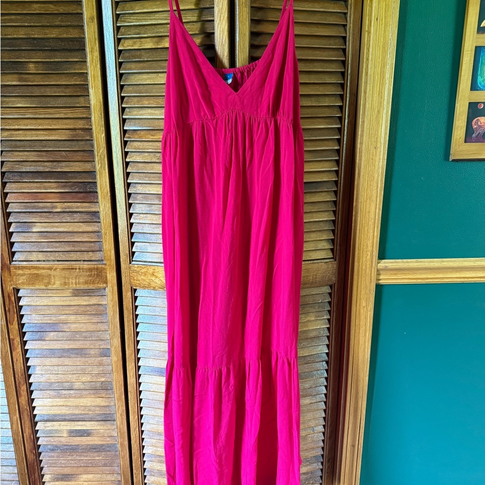 Old Navy Women's Red Maxi Dress